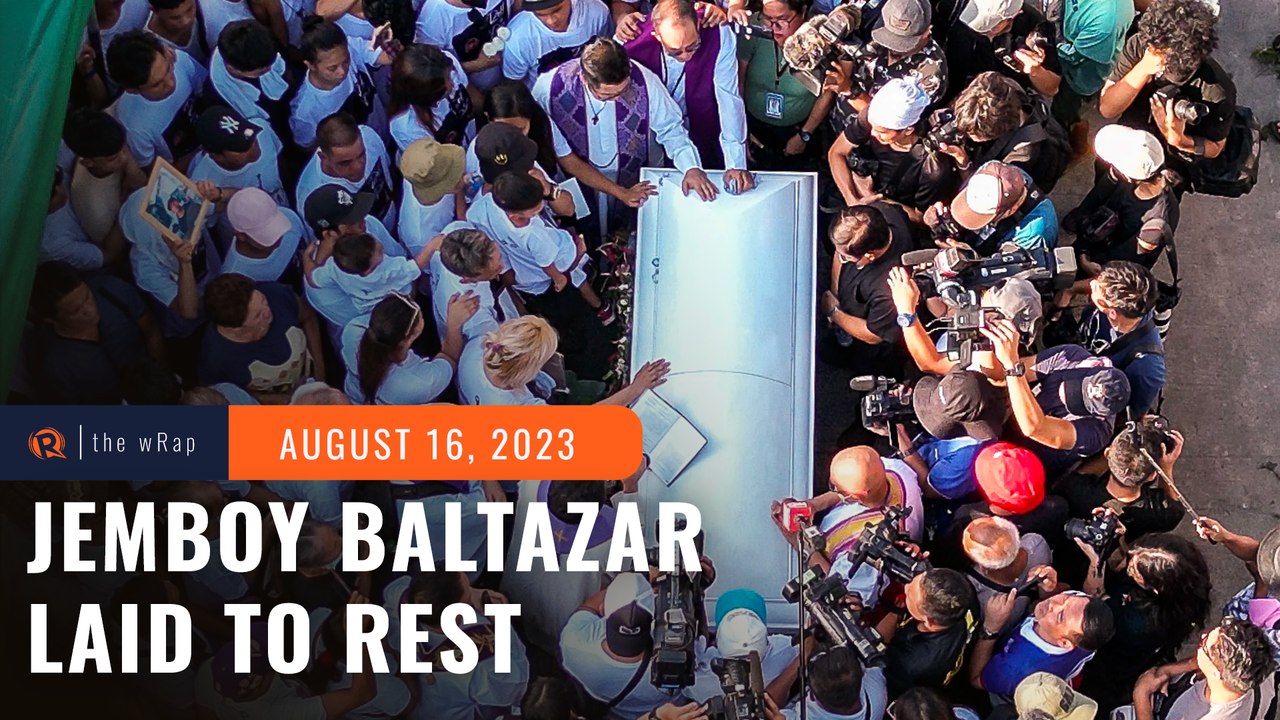 Jemboy Baltazar, the 17-year-old killed by Navotas cops, laid to rest