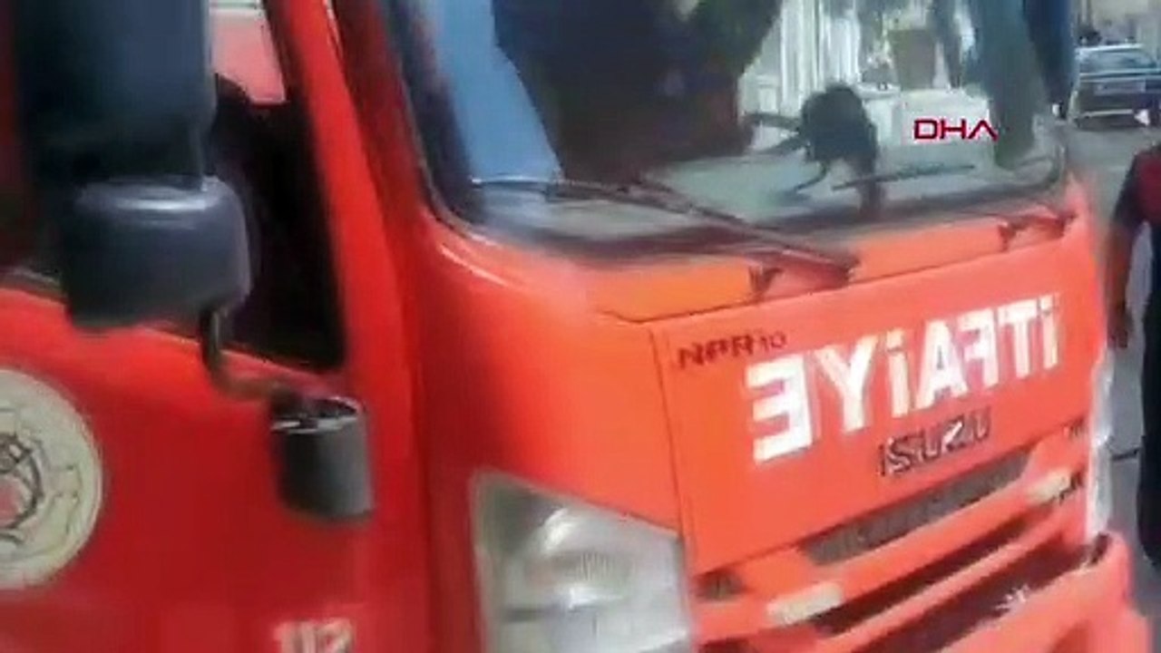 FEU FEU ÉTEINTE L'INCENDIE A DÉMARRÉ DANS LE TRANSFORMATEUR À BURDUR