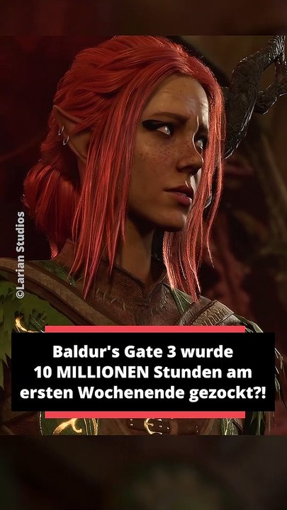 Baldur's Gate 3 wurde umgerechnet 1.225 Jahre am ersten Release-Wochenende gezockt - Spannende Fakten und Zahlen