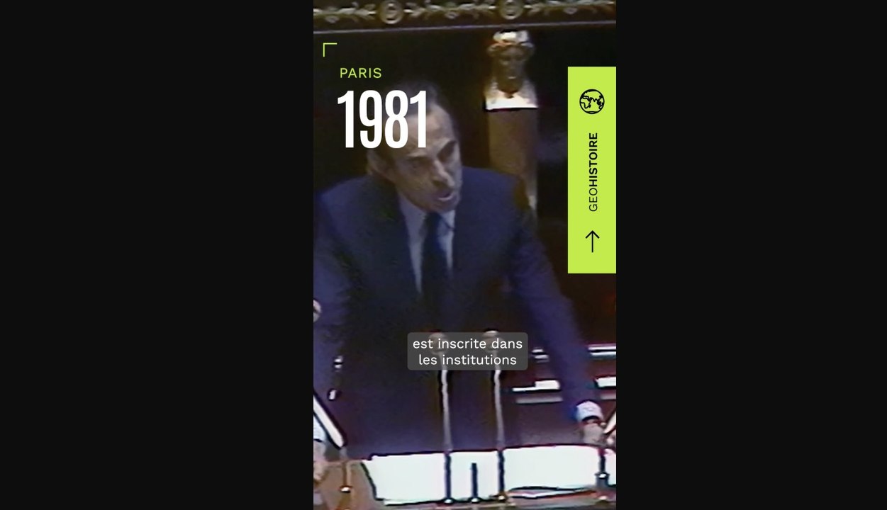 1981 : Discours de Robert Badinter sur l'abolition de la peine de mort