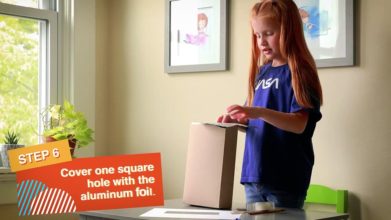 How to make a Box Pinhole Projector