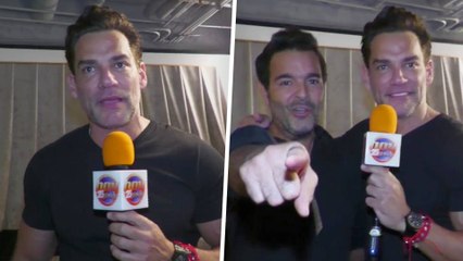 Cristián de la Fuente se convirtió en un reportero de HOY y entrevistó a Pablo Montero