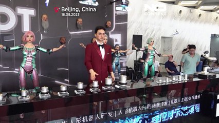 No Comment : la Conférence mondiale sur la robotique ouvre ses portes à Pékin