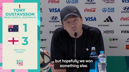 Gustavsson hopes Australia World Cup exit is 'the start of something'