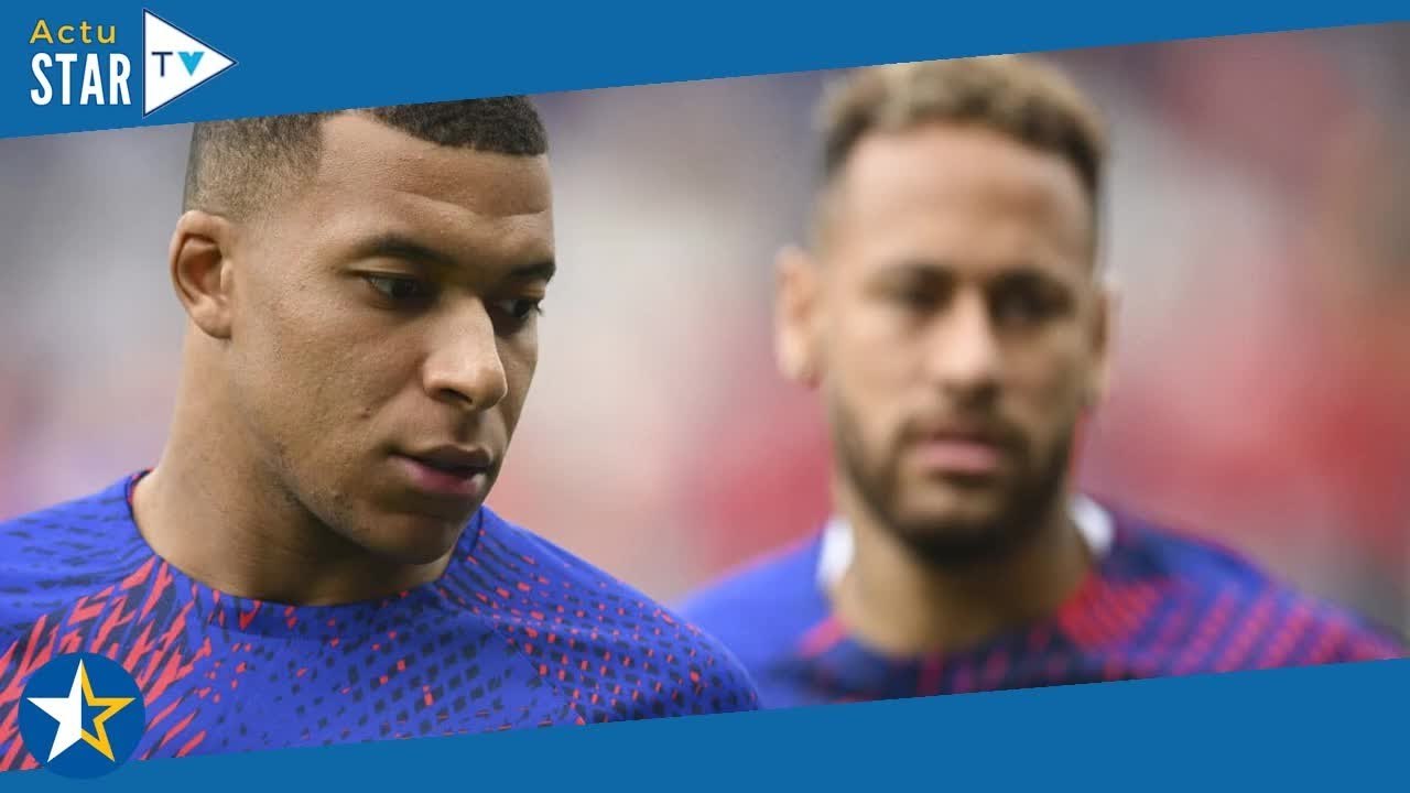 Kylian Mbappé  L'énorme tacle de Neymar, qui en dit long sur les tensions entre les deux stars du P