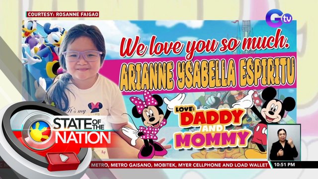 Batang babaeng gusto rin ng sariling tarpaulin sa labas ng kanilang bahay, kinaaliwan ng netizens | SONA