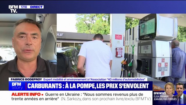 Hausse des prix du carburant: On prône une TVA à 5,5% comme produit de première nécessité , explique Fabrice Godefroy ( 40 millions d’automobilistes )