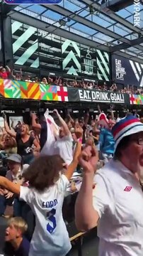 Lionesses roar to victory! Celebrations commence as England beats Australia 3-1 to reach first ever Women's World Cup final - while Matildas fans cry into their Fosters after week of gloats, stealing supporters' seats and trying to snoop on training
