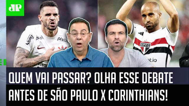 NÃO TEM JEITO! Pra mim, esse São Paulo x Corinthians DE HOJE vai... OLHA o DEBATE antes do JOGO!
