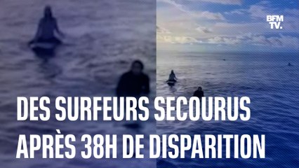 Disparus depuis 38 heures, des surfeurs australiens retrouvés vivants au large d'une île indonésienne