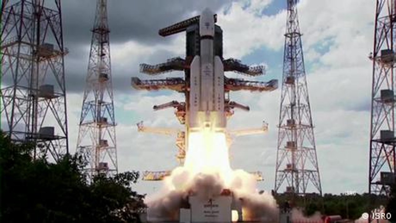 Rakete aus Indien: der Weg zum Mond