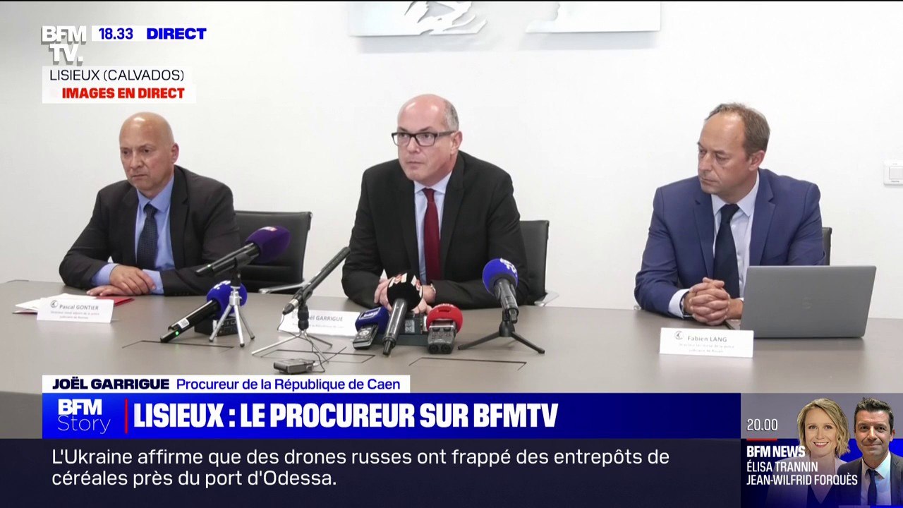 Principal retrouvé mort à Lisieux: deux individus se sont "introduits dans l'établissement par effraction aux termes d'une soirée alcoolisée", indique le procureur de la République de Caen