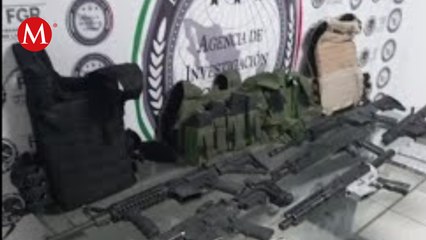 Incautan arsenal con granadas y detienen a una persona en Baja California