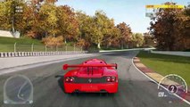 Project Cars 3 : Time attack -  Road America : 1996 Ferrari F50 GT : 1:58:923 & 1:56:145