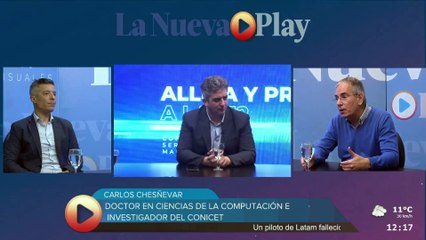 Carlos Chesñevar en Allica y Prieta a las 12