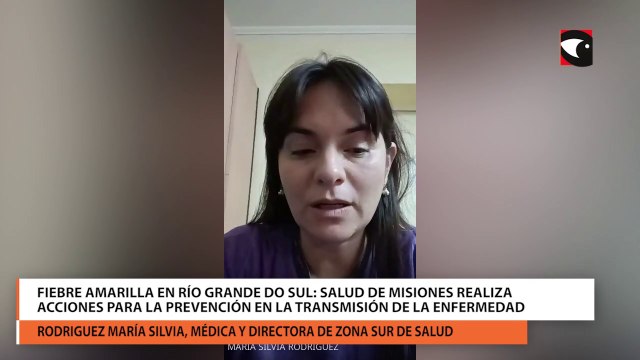 Fiebre amarilla en Río Grande do Sul Salud de Misiones realiza acciones para la prevención en la transmisión de la enfermedad