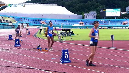 Heena Rezoana won Gold Asian U20 athletics championship  2023