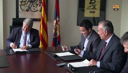 Deco, nuevo director deportivo del Barça: "Tenemos una plantilla espectacular"