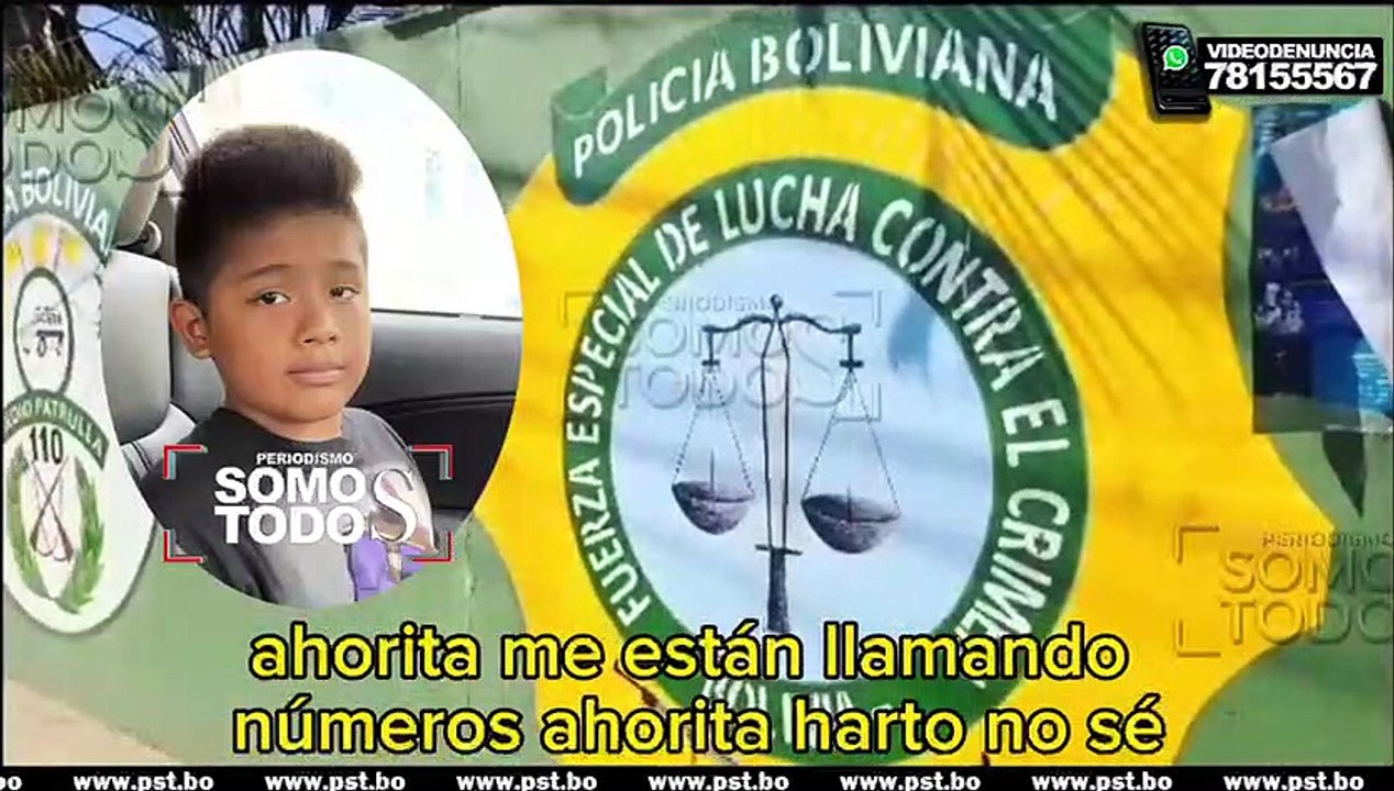 PIDEN 100$ POR EL RESCATE DEL MENOR DE 12 AÑOS ESCUCHE EL AUDIO