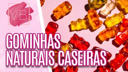 Aprenda a fazer gominhas naturais para diminuir a vontade de comer doce - Você Bonita (16/08/2023)