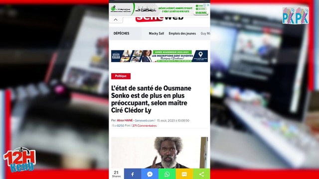 Parlons Actualités : Le bloc de Midi Keng ( situation au Niger , Présidentielle 2024,Sonko ...