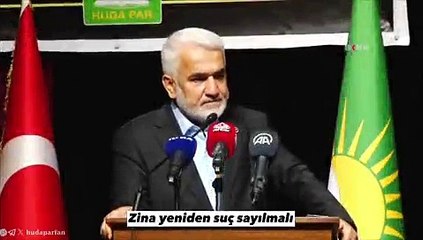Zekeriya Yapıcıoğlu'ndan 'zina suç sayılmalı' çağrısı!