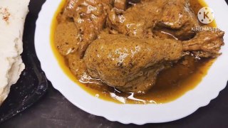 Restaurant Style Chicken Barra Recipe with Gravy