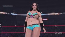 Ronda Rousey vs. Amaya Amir Basham - WWE 2K22 - Hot Divas Wrestling