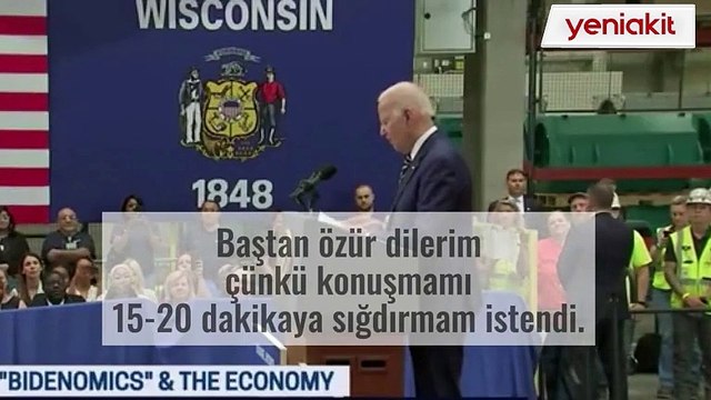 Biden yine alay konusu oldu