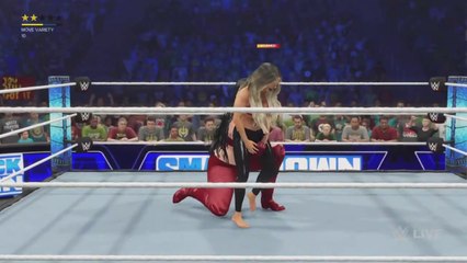 LOW BLOW MATCH - BBW Big Sis vs Thea Hail - WWE 2K23