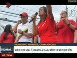 Sucre | Habitantes de Cumanacoa se movilizan en respaldo al Pdte. Nicolás Maduro