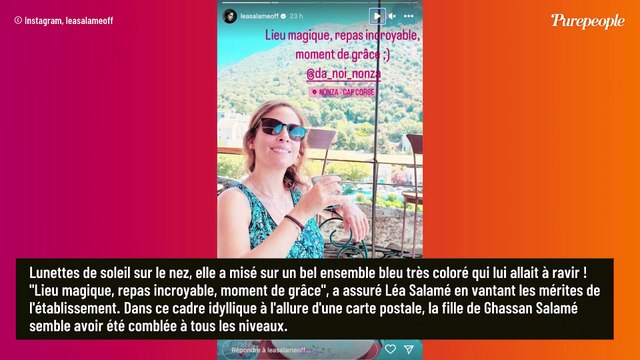 Léa Salamé éblouissante dans un look estival : avant la grande rentrée, elle se la coule douce dans un lieu magique