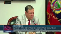 teleSUR Noticias 15:30 16-08 Acuerdan garantías de seguridad en comicios de Ecuador