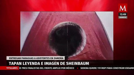 "Ya solo falta que pongan a Fox de vocero y a García luna como asesor" dice Sheinbaum