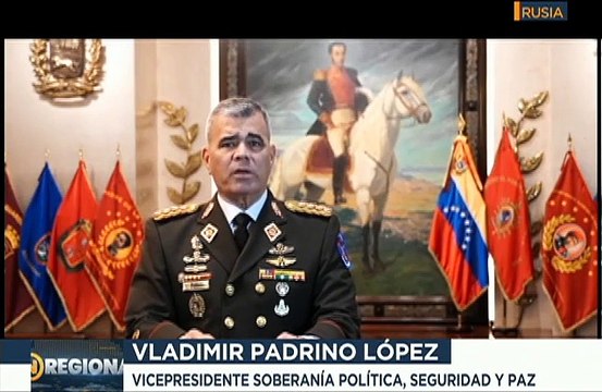Ministro de la Defensa Vladimir Padrino López: EE.UU. principal amenaza para Latinoamérica y el Caribe