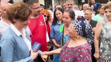 Le président provincial du CHP d'Istanbul, Canan Kaftancıoğlu, a écouté les problèmes des citoyens d'Avcılar