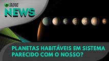 Ao Vivo | Planetas habitáveis em sistema parecido com o nosso| 16/08/2023 | #OlharDigital