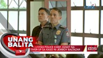 Sinibak na Navotas Police Chief, iginiit na walang cover-up sa kaso ni Jemboy Baltazar