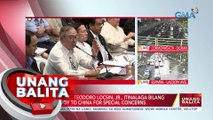 UB: Dating DFA Sec. Teodoro Locsin Jr., itinalaga bilang special envoy to China for special concerns