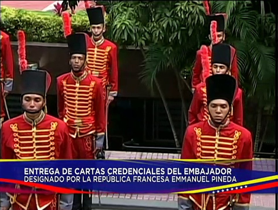 Pdte. Nicolás Maduro recibe cartas credenciales del Embajador Designado de la República Francesa