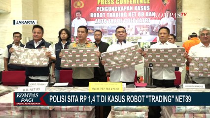 Polisi Tetapkan 9 Tersangka Kasus Robot Trading Net89 dan Sita Uang Rp1,4 Triliun