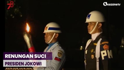 Renungan Suci, Presiden Jokowi Beri Penghormatan kepada Pahlawan di TMP Kalibata