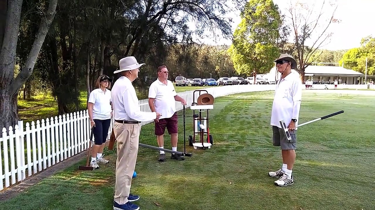 How to play golf croquet video Dailymotion