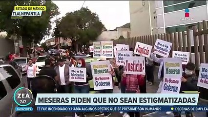 "¡Somos meseras, no goteras!": Trabajadoras de restaurantes y bares