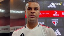 Alisson celebra classificação do São Paulo para a final da Copa do Brasil