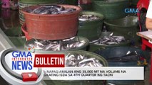 BFAR: Napag-aralan ang 35,000 MT na volume na aangkating isda sa 4th quarter ng taon | GMA Integrated News Bulletin