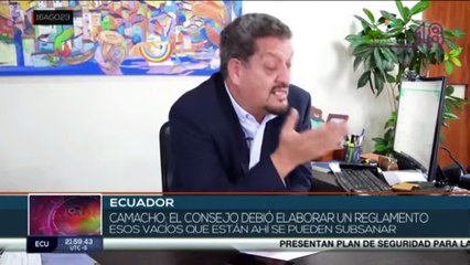 Ecuador: Candidatura de Christian Zurita recibe objeción debido a vacíos legales