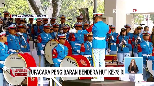 Tertangkap Kamera! Menteri PUPR Basuki Periksa Pakaian Erick Thohir Usai Pengibaran Bendera