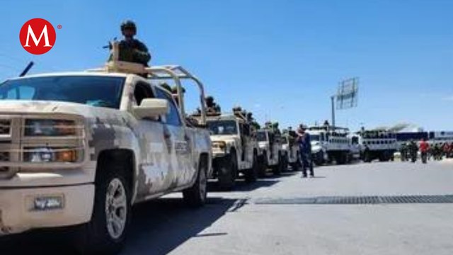 Arriban 200 elementos del Ejército Mexicano a Ciudad Juárez para reforzar la seguridad