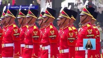 Detik-Detik Pengibaran Bendera Merah Putih di Upacara HUT ke-78 Indonesia